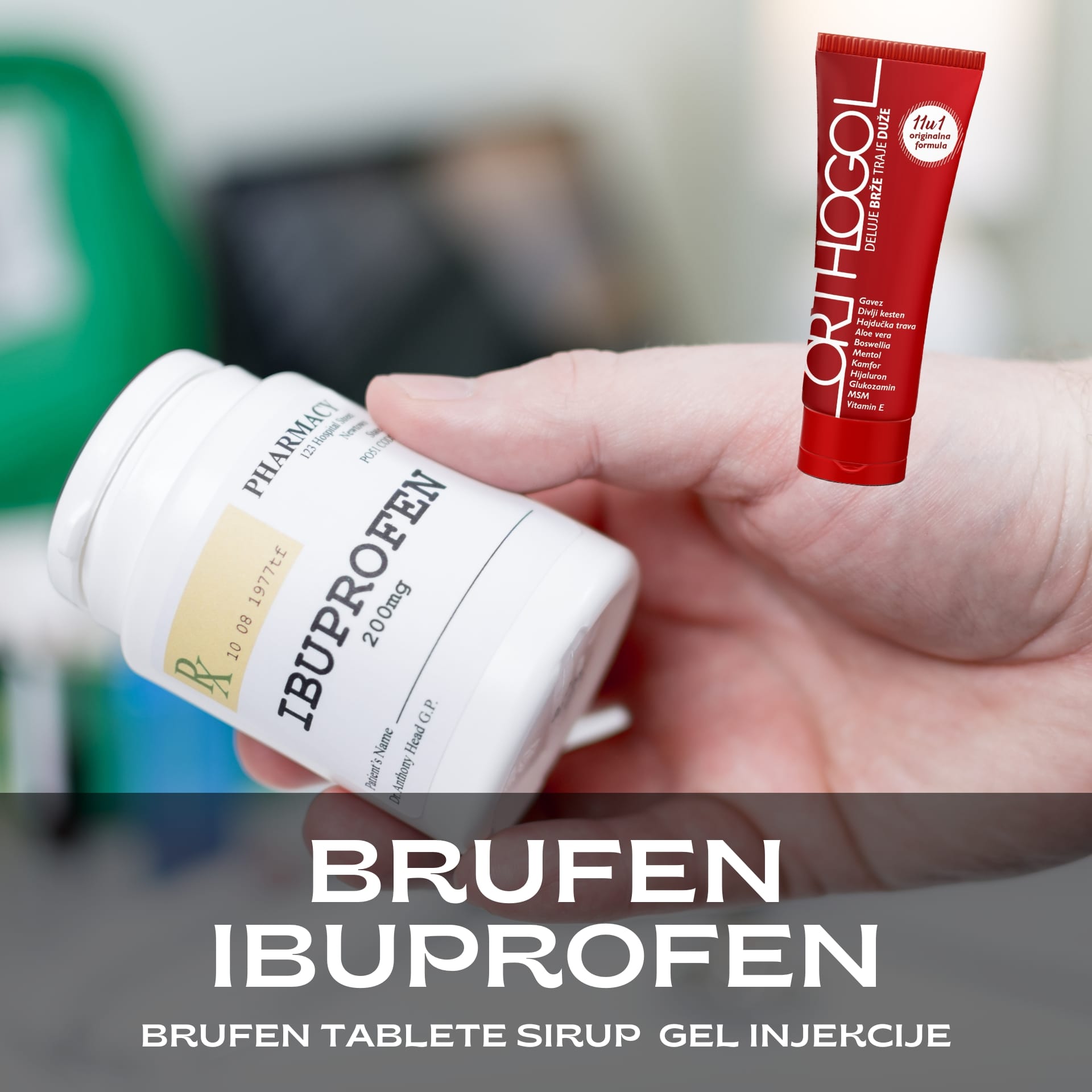 Brufen Ibuprofen brufen 400 brufen 600 brufen sirup brufen cena na koliko sati se pije brufen za sta je brufen brufen gel brufen injekcije - Dr Dren Brufen, Ibuprofen, brufen 400, brufen 600, brufen sirup, brufen cena, na koliko sati se pije brufen, za sta je brufen, brufen gel, brufen injekcije